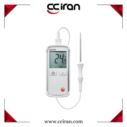 تصویر  دماسنج نفوذی مخصوص مواد غذایی تستو مدل Testo 108-1